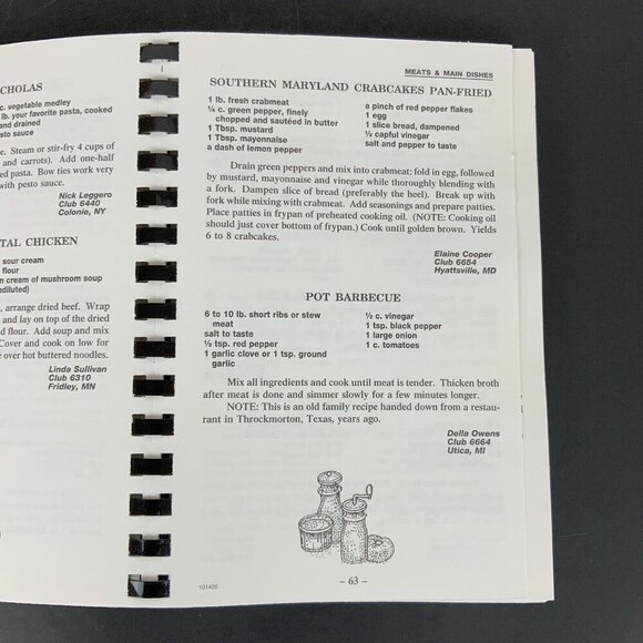 Sams Clubs Across America Cookbook 2000 Supporting Childrens Miracle Network - Picture 7 of 12